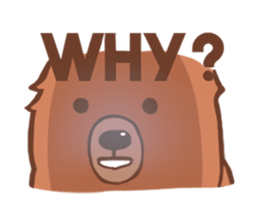 Such a Grizzly Bear sticker #11449063