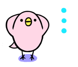 Reply of Pink Bird sticker #11449412