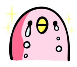 Reply of Pink Bird sticker #11449429