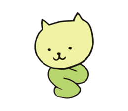 Cat worms sticker #11449601