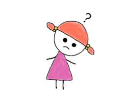 Lil girl sticker #11449811