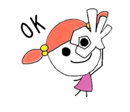 Lil girl sticker #11449827