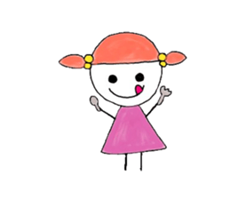 Lil girl sticker #11449829