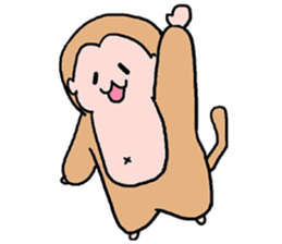 Haven't You Heard? I'm a Monkey sticker #11450272