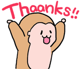 Haven't You Heard? I'm a Monkey sticker #11450274