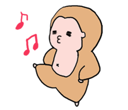 Haven't You Heard? I'm a Monkey sticker #11450281