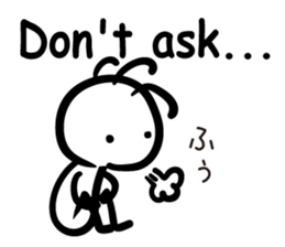 Cave painting of Native American 6 sticker #11450593