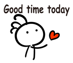 Cave painting of Native American 6 sticker #11450606