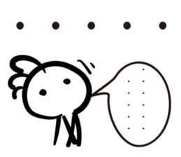 Cave painting of Native American 6 sticker #11450618