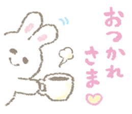 The soft bunny 2 sticker #11451400