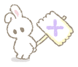 The soft bunny 2 sticker #11451405