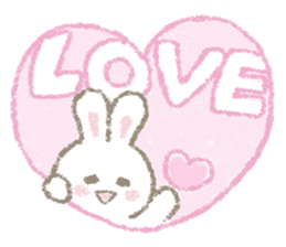 The soft bunny 2 sticker #11451407