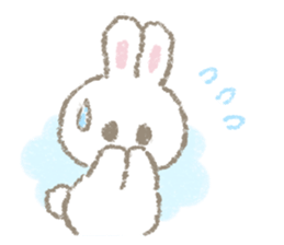 The soft bunny 2 sticker #11451414