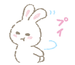 The soft bunny 2 sticker #11451420
