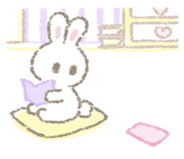 The soft bunny 2 sticker #11451427