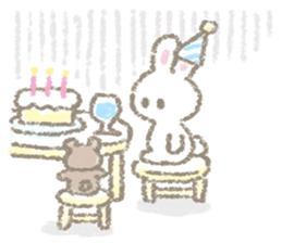 The soft bunny 2 sticker #11451430