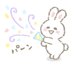 The soft bunny 2 sticker #11451431