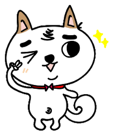Shiba pi pi with chu chu sticker #11451713