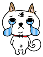 Shiba pi pi with chu chu sticker #11451715