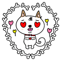 Shiba pi pi with chu chu sticker #11451717