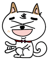 Shiba pi pi with chu chu sticker #11451721