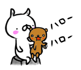 Brush rabbit 2! sticker #11451833