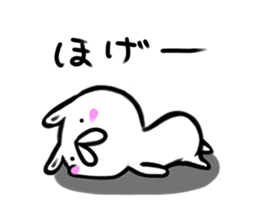 Brush rabbit 2! sticker #11451839