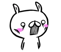Brush rabbit 2! sticker #11451846