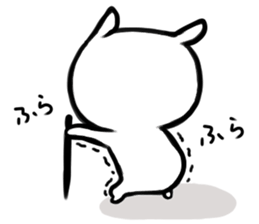 Brush rabbit 2! sticker #11451847