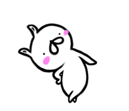 Brush rabbit 2! sticker #11451848