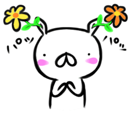 Brush rabbit 2! sticker #11451850