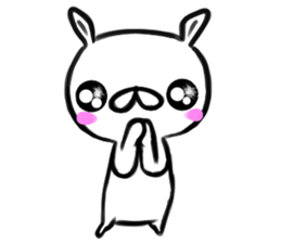 Brush rabbit 2! sticker #11451852