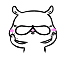 Brush rabbit 2! sticker #11451860