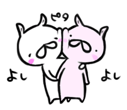 Brush rabbit 2! sticker #11451862