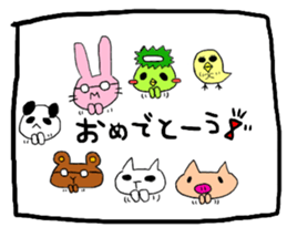 Pleasant friends 335 sticker #11452670