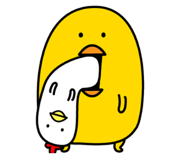 Maybe surreal bird2 sticker #11452753