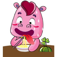 Lucky Red Heart Clover, Summer