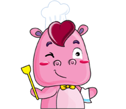 Lucky Red Heart Clover, Summer sticker #11452878