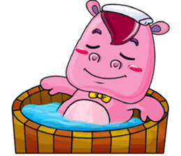 Lucky Red Heart Clover, Summer2 sticker #11452992