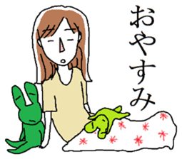 Setsuko and her friends sticker #11453138