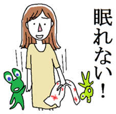 Setsuko and her friends sticker #11453139