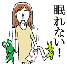 Setsuko and her friends sticker #11453139