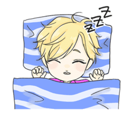 The Blonde Boy sticker #11453311