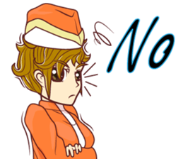 lady chef v.Eng/Isan sticker #11453875