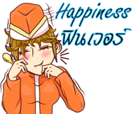 lady chef v.Eng/Isan sticker #11453883