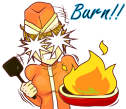 lady chef v.Eng/Isan sticker #11453884