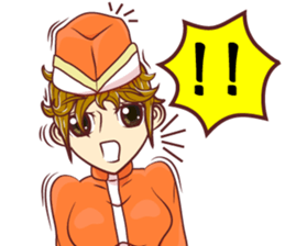 lady chef v.Eng/Isan sticker #11453893