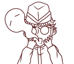 lady chef v.Eng/Isan sticker #11453910