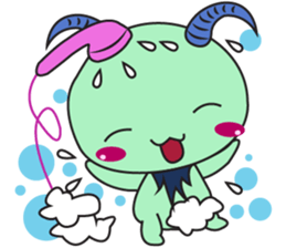 A Green Carpi sticker #11454515