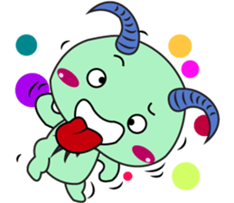 A Green Carpi sticker #11454529